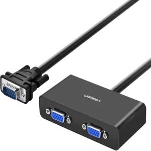 UGreen (20918) FHD VGA monitor splitter 1x2 - Black