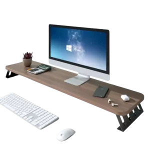 CEM (MRD74) Monitor Riser Stand - Brown