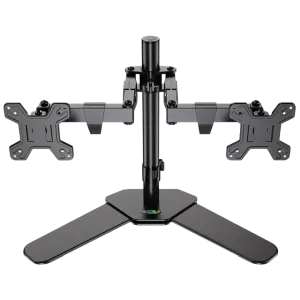 Kaloc (KLC-DW220-T) Multi-monitor Desk Mount - Fits 17" to 27" - Black