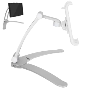 Conqueror (JBLS002) Kitchen Mount Stand for Tablets up to 7.5'' Width - Silver