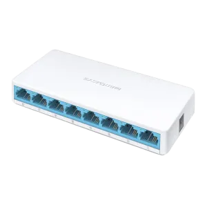 Mercusys by TP-Link (MS108) 8-Port 10-100Mbps Desktop Switch - Black