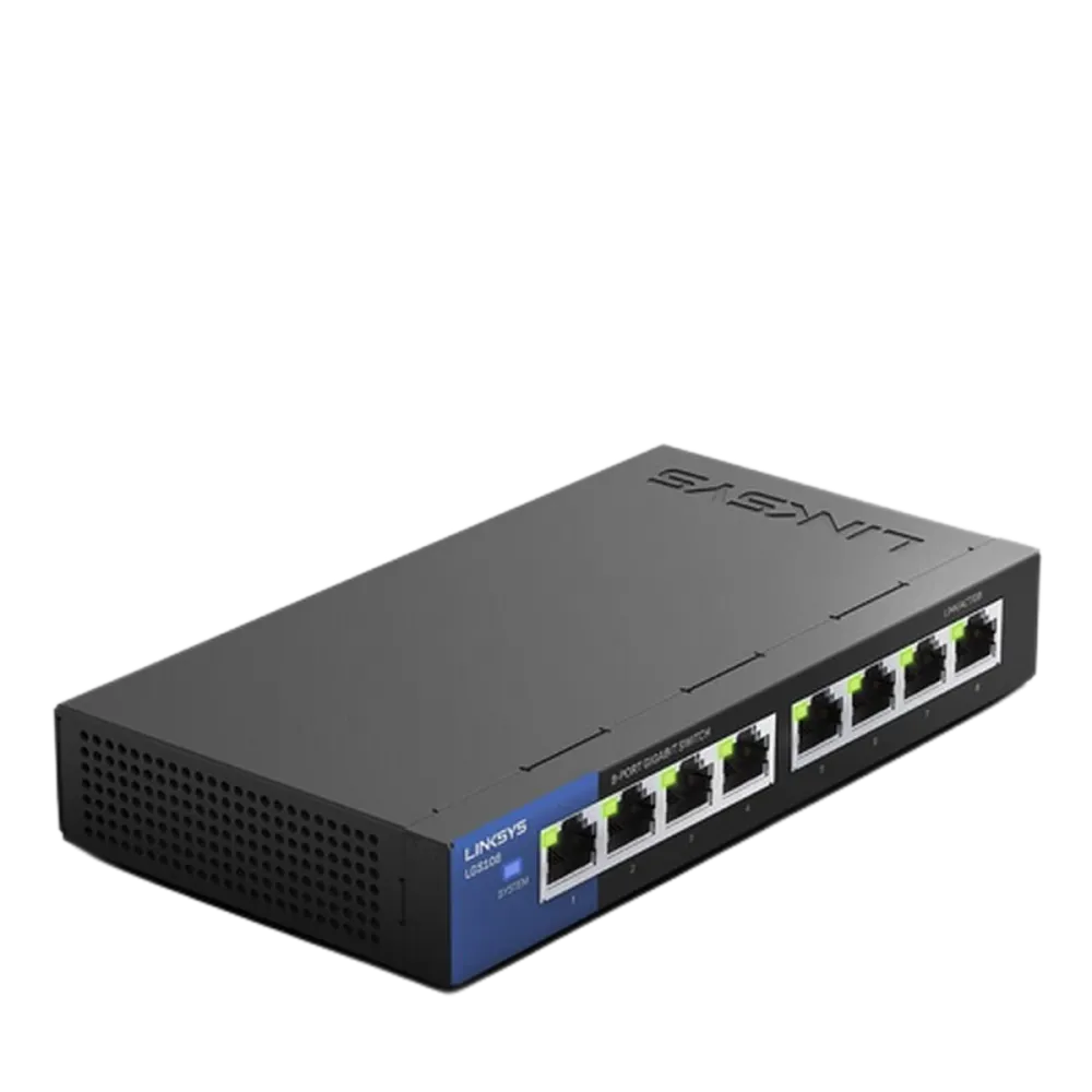 Buy Linksys (LGS108-EU-RTL) 8-Port Business Gigabit