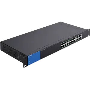 Linksys (LGS124-EU) 24-Port Business Gigabit Switch - Unmanaged - Black