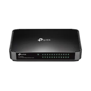 TP-Link (TL-SF1024M) 24-Port 10/100Mbps Desktop Switch - Black
