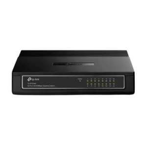 TP-Link (TL-SF1016D) 16-Port 10/100Mbps Desktop Switch - Black