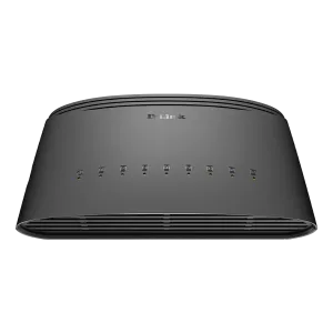 D-Link (DGS-1008D) 8-Port Gigabit Easy Desktop Switch - Gray