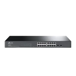 TP-Link (TL-SG2218) JetStream 16-Port Gigabit Smart Switch with 2x SFP Slots - Black