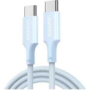 UGreen (35334) USB-C to USB-C Braided Cable (M-M) - 1m - Blue