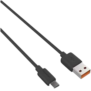 Riversong (CM20) Beta Micro USB 2.4A Fast Charging Cable - Fast Charge and Sync - 1m - Black