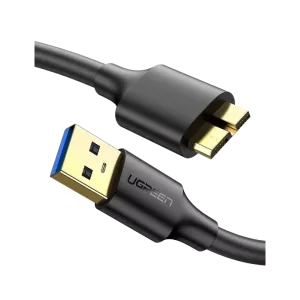 UGreen (10841) USB-A3.0 to MicroUSB Charge & Data Cable (M-M) - 1m - Black