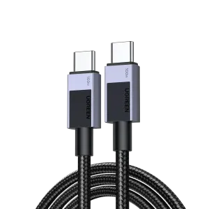 UGreen (45063) USB-C to USB-C Braided Cable (M-M) - 1m - Black