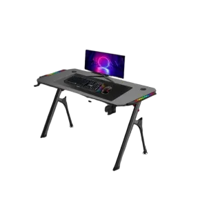 Fantech (GD514) DHybrid Gaming Desk Table - RGB LED Color Mode - Black