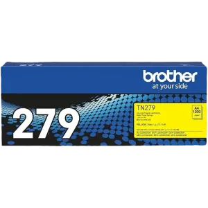 Brother (TN-279Y) Yellow Genuine Laser Toner Cartridge for HL-L3220CW, HL-L3280CDW