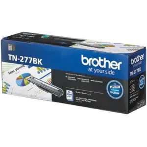 Brother (TN-277BK) Black Genuine Laser Toner Cartridge for DCP-L3510DW,DCP-L3551DW