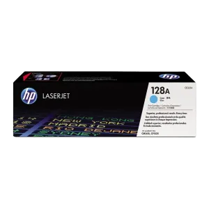 HP 128A (CE321A) Cyan Genuine Toner for LaserJet Pro CM1415; CP1525 