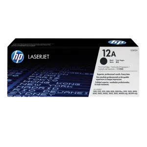 HP 12A (Q2612A) Black Compatible Toner for LaserJet 10xx; 30xx & M1005; M1319 Series Printers