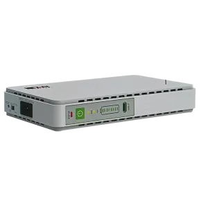 Fanshine (FSP1-5) DC Mini UPS Router & PowerBank - 5V USB-C Charger - White