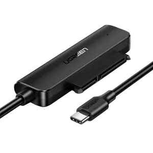 UGreen (70610) USB-C to 2.5'' SATA Hard Drive Converter Cable - Plug&Play - Black