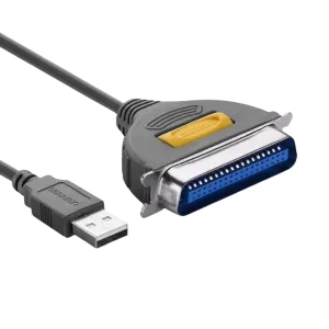 UGreen (20225) USB to IEEE 1284 Parallel Cable (M-M) - 2m - Grey