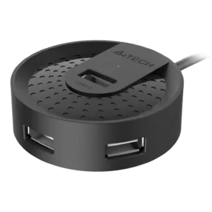 A4Tech (HUB-30C) 4in1 USB3.0 HUB Adapter - Cable USB-C 50cm - Black
