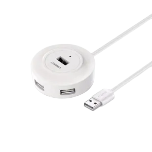 UGreen (20270) USB2.0 4-Ports Hub - 1m - White