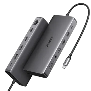 UGreen (15978) Revodok Pro 13in1 USB-C HUB Docking Station Adapter Black