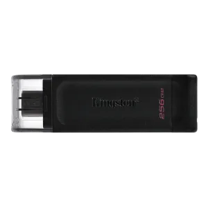 Kingston (DT70/256Gb) DataTraveler 70 256Gb USB-C OTG Flash Drive - Black