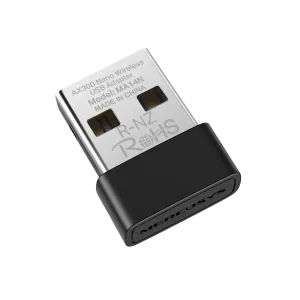 Mercusys by TP-Link (MA14N) AX300 Wireless N Nano USB WiFi Adapter - Black
