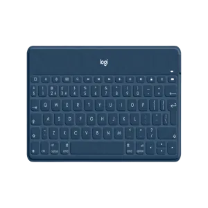 Logitech (920-010060) Keys-To-Go Bluetooth Keyboard with Mobile Stand - Blue 