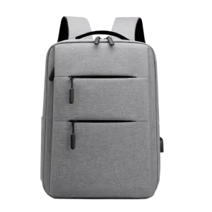 CEM (BP116) Backpack 20L for 15" Mac or 15.6" PC - USB - Grey