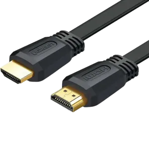 UGreen (50821) HDMI2.0 to HDMI 4K Flat Cable (M-M) - 5m - Black