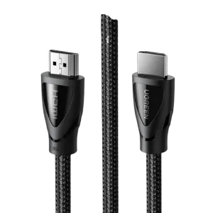 UGreen (80401) HDMI To HDMI2.1 Braided Cable (M-M) - 8K Ultra HD - 1m - Black
