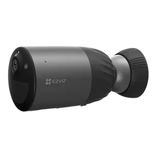 EZVIZ (CS-BC1C/SP) Smart Home Stand-alone Battery Camera Kit - Color Nightvision - 4K - Black