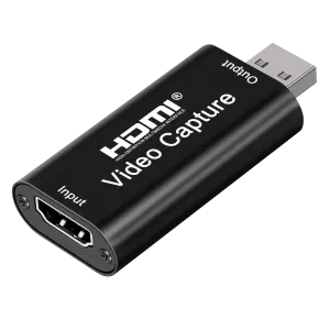 CEM HDMI Video Capture Card - FHD - HDMI Female Input to USB2.0 - Black