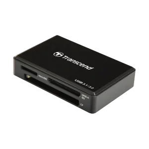 Transcend (TS-RDF9K2) USB3.1 Gen1 UHS-II All-in-One Multi-Card Reader - Black
