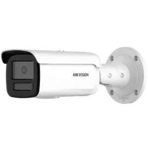 Hikvision (DS-2CD2T87G2-LK) 2.8mm 8MP ColorVu Fixed Bullet Network Camera - White