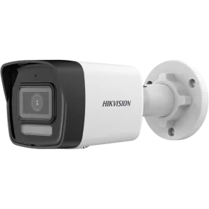 Hikvision(DS-2CD1063G2-LIU)2.8mm 6MP Smart Hybrid Light Fixed Bullet Camera - Built in Mic - White