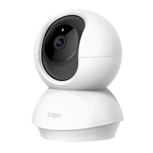TP-Link (Tapo-C200) Pan/Tilt Home Security Wi-Fi Camera; 1080p Video - Mic- White