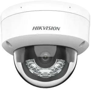 Hikvision(DS-2CD1123G2-LIU)2.8mm 2MP Smart Hybrid Light Fixed Dome Network Camera-Built in Mic-White