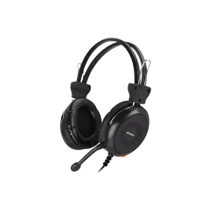 A4Tech (HS-30) ComfortFit Wired Stereo Headset Dual Audio/Mic Jack - Black