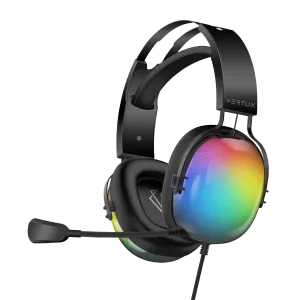 Vertux Sirius High Performance 7.1 Wired Gaming Headset - RGB - Black