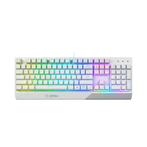 MSI (GK30) Vigor Gaming Keyboard - RGB - US/AR Layout - USB 2.0 - White
