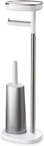 Joseph Joseph EasyStore Toilet Paper Holder Stand and Flex Toilet Brush 