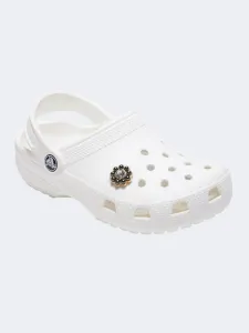 Crocs Tiny Dark Flower Unisex Lifestyle Pins Brown/Silver