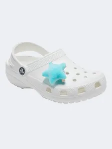 Crocs Plush Squeaky Blue Star Unisex Lifestyle Pins Teal