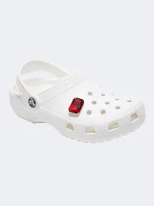 Crocs Ruby Square Gem Unisex Lifestyle Pins Red