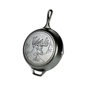 Lodge Wildlife Series 26cm Cast Iron Deer Skillet