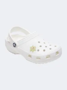 Crocs Flower With Gem Lifestyle Pins Tan