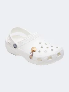 Crocs Seashell Dangle Unisex Lifestyle Pins Gold