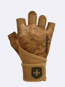 Harbinger Pro 2 Unisex Fitness Gloves Tan